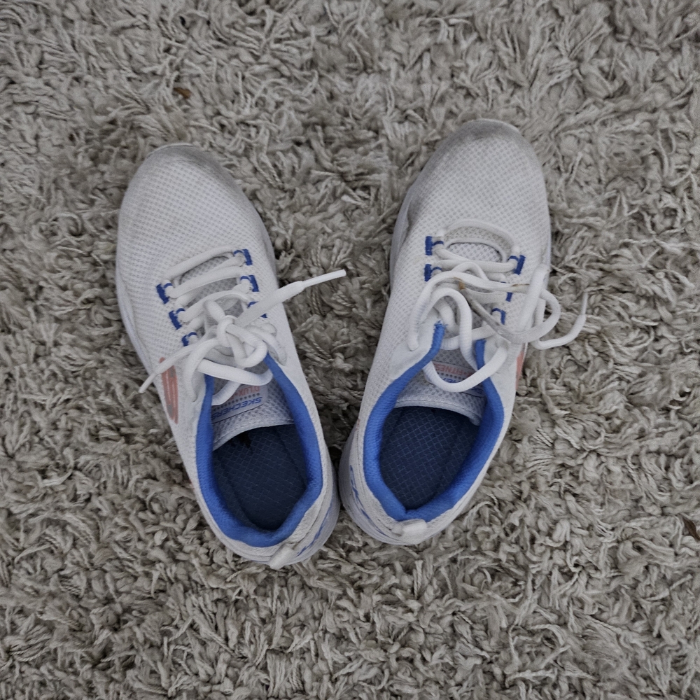 Skechers Blue and White Sneakers